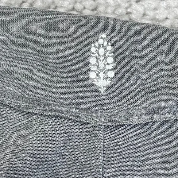 Free People Movement Sweet Flow Ruffle Pant Gray - Picture 7 of 11